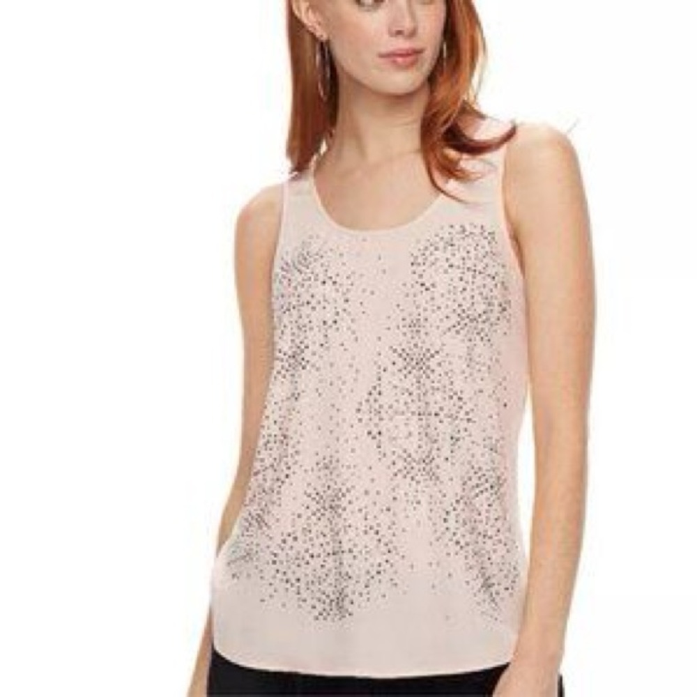 Juicy Couture Pink‎ Rhinestone Embellished Tank Top Women’s XL